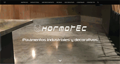 Desktop Screenshot of hormotec.com